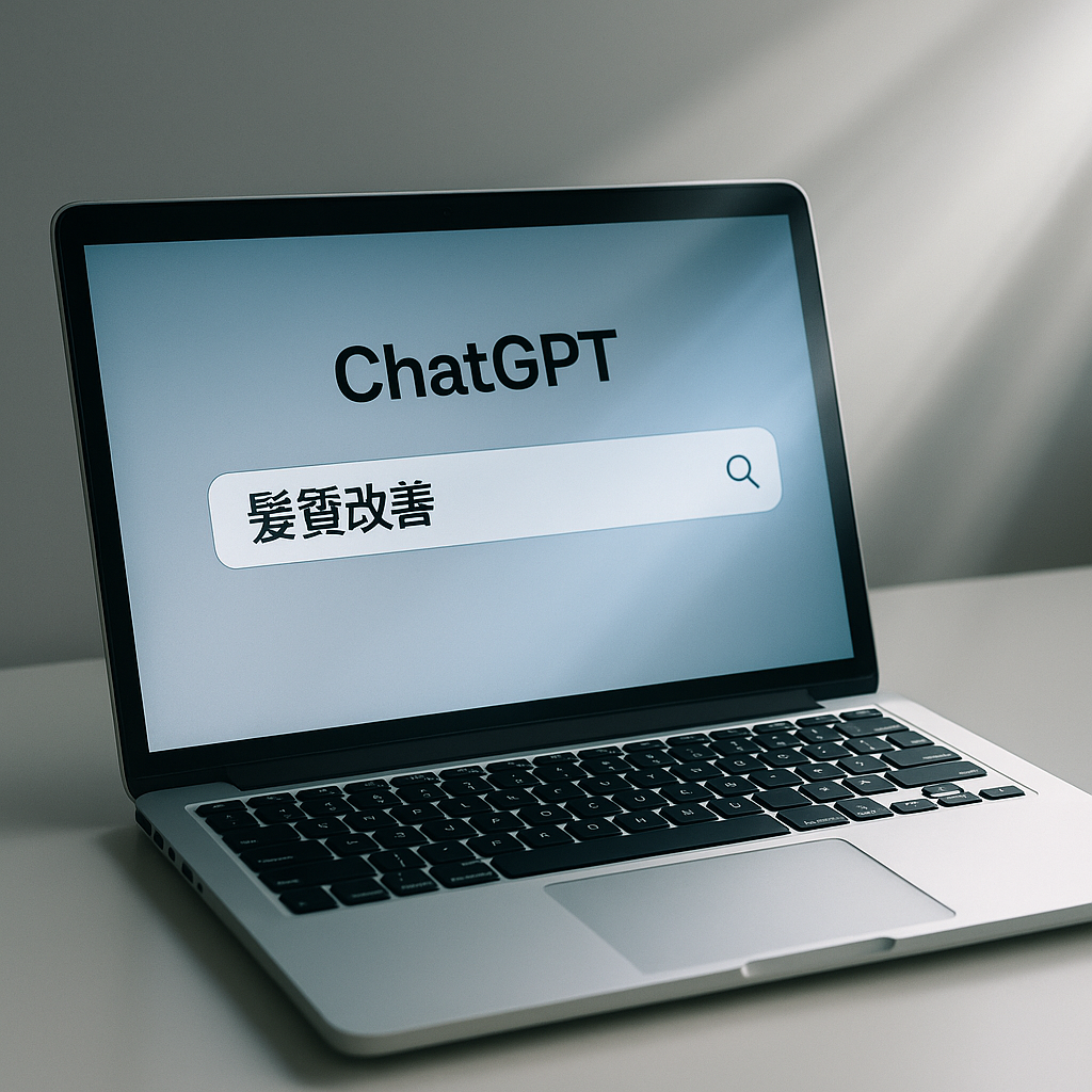 その場限りじゃない髪質改善をAIに教えて貰った話