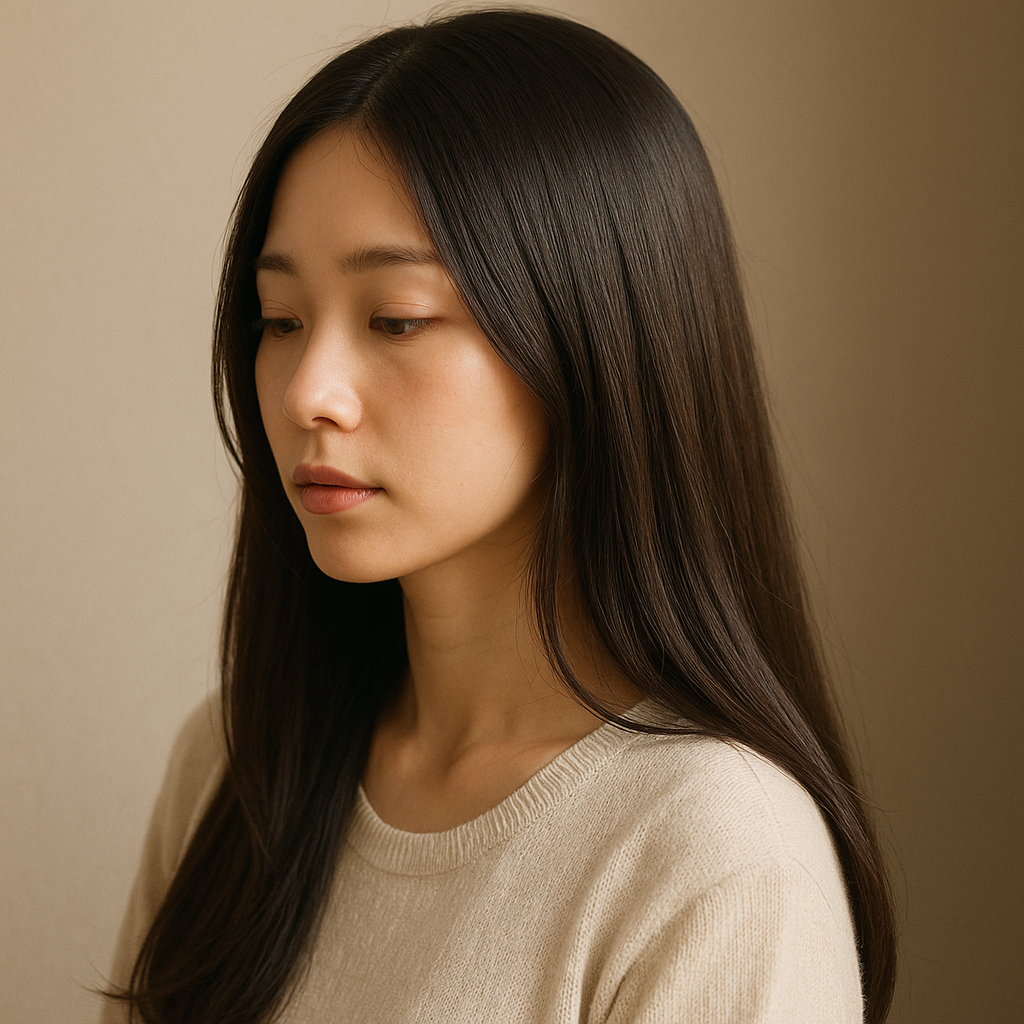 綺麗な髪は