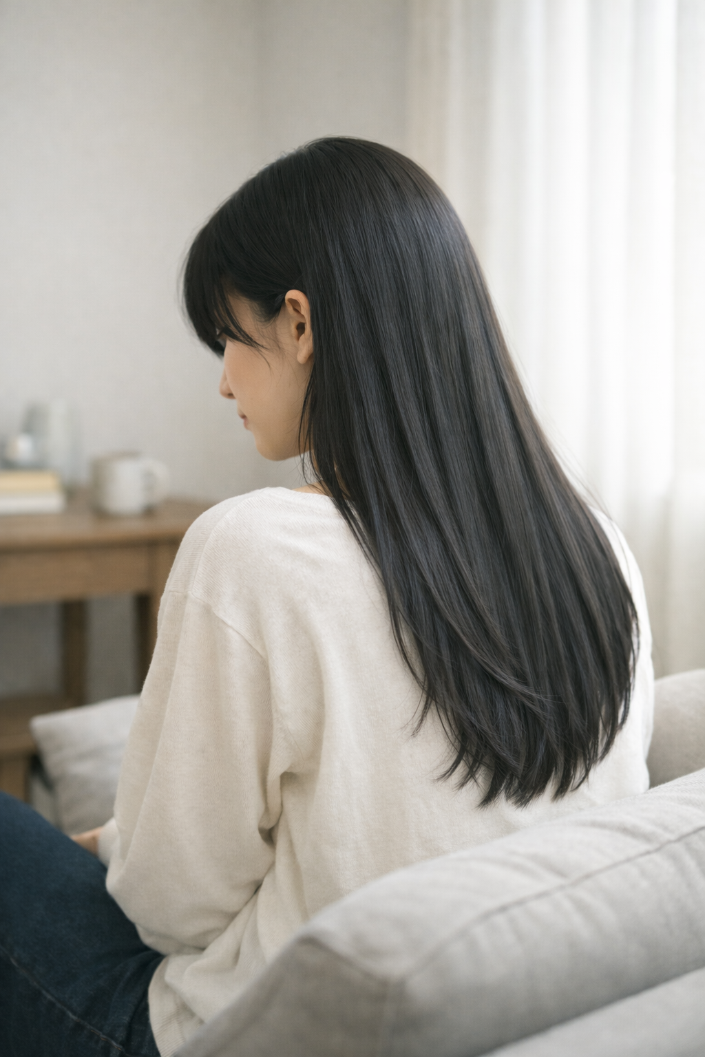 整っている髪は予定のない日にも効く