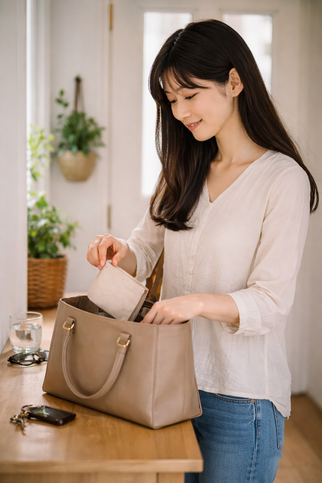 持ち歩くものが減った