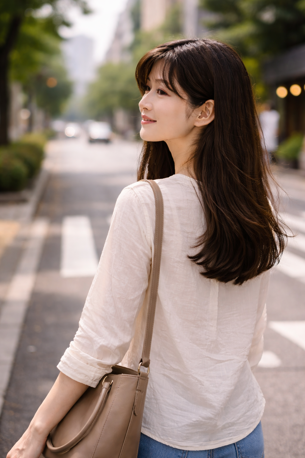 隣を歩いていて気にならなかった