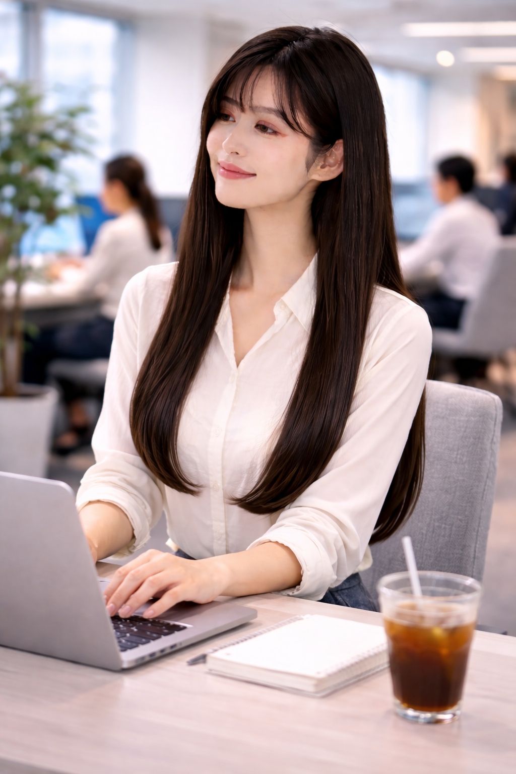 忙しい日でも同じ感じだった